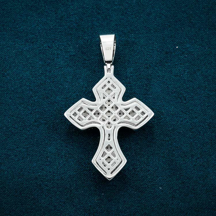 VVS Moissanite Cross Pendant