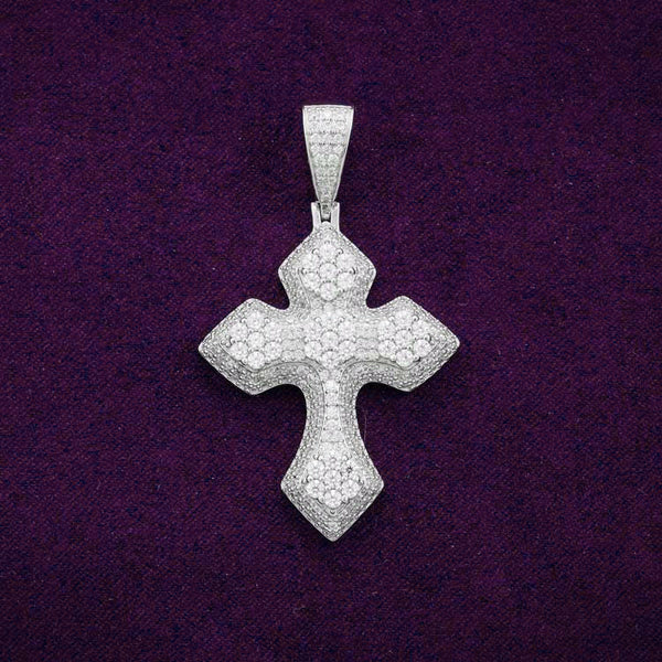 VVS Moissanite Cross Pendant