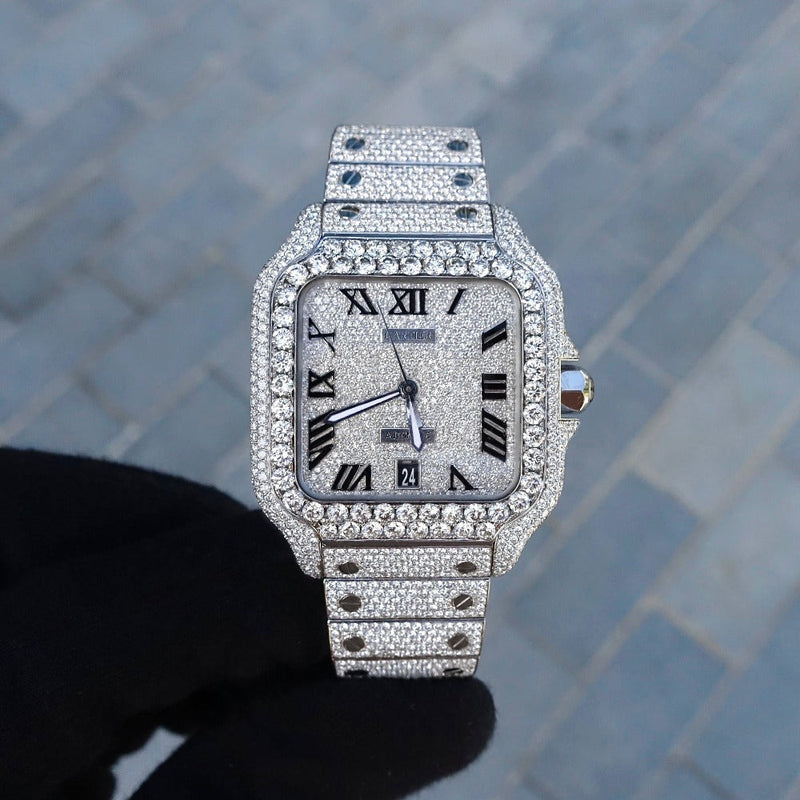 Diamond Santos 40mm - Stainless Steel