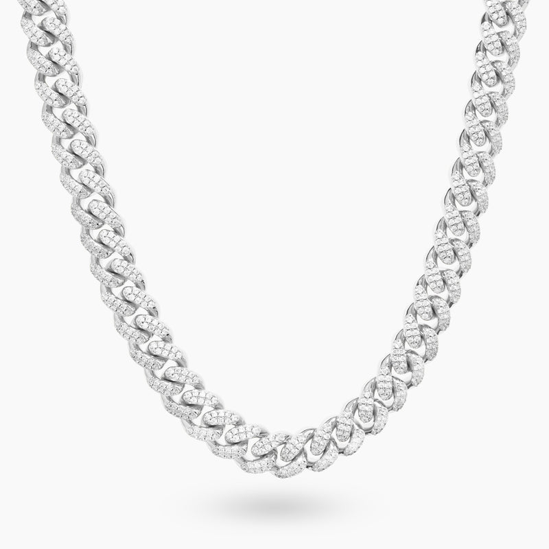 VVS Moissanite 13mm Cuban Link Chain