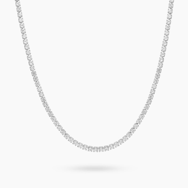 VVS Moissanite Micro 2mm tennis chain